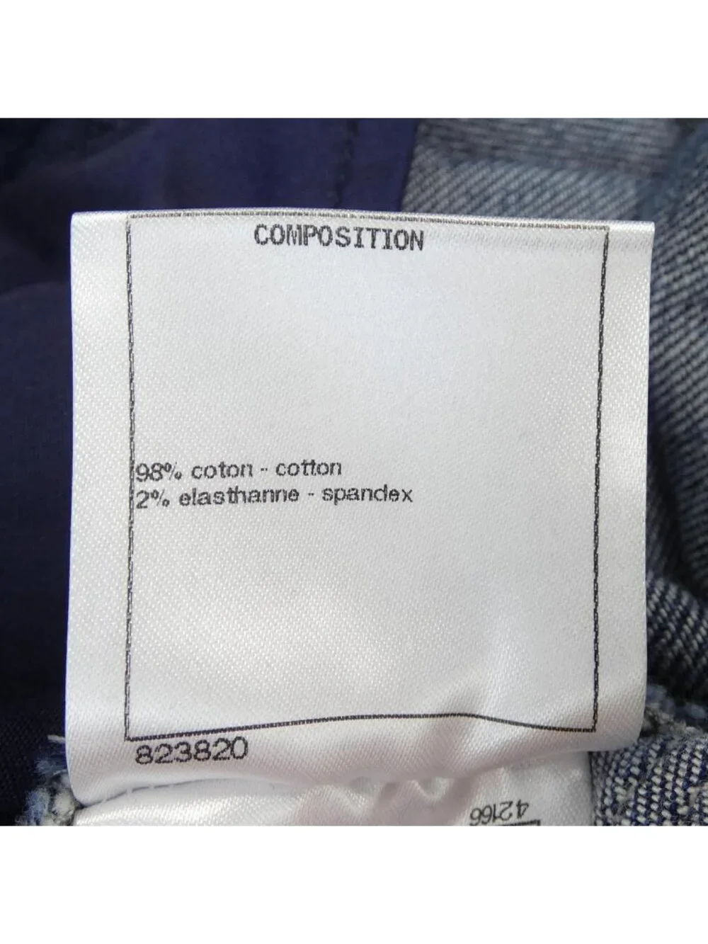 Chanel Jeans Blue